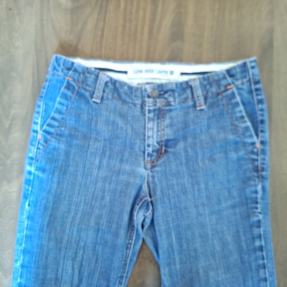 ❤️Gap Denim Low Rise Capri Jeans Women's SZ 8 Regular Cropped Ankle Pant Pockets